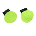 Comodi cuscini per avampiede verde neon con cinghie elastiche per il supporto dell'arco plantare. - Verde