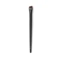 Close-up detail of the angled eyebrow and eyeliner makeup brush handle and bristle shape. - Blade Eyebrow Brush (A101)