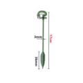 Green plastic plant support stake for garden bonsai Phalaenopsis flower potted fixing rod - Style A / 17cm / Green