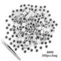 8mm zelfklevende wiebelogen 300stuks verpakking voor diy knutselen en speelgoed accessoires - 8mm 300 Stuks/Verpakking