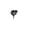 Black acrylic bird garden stake silhouette outdoor yard art lawn decoration ornament. - Style 04