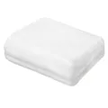 Vista detallada de la red antiinsectos blanca para jardín, tela fina de protección. - Blanco 2x3m