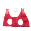 Rode mesh huisdier grooming hangmat voor katten en honden nagelverzorging harnas met S haken - M / Rood
