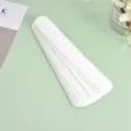 Disposable hat sweat absorbing pads collar sweat liners anti dirty sticker white apparel care tool - Hat Sweat Patch / White