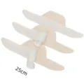 Disposable hat sweat pads, skin color collar sweat guards, anti perspiration pads 25cm - Collar Anti-Sweat Pad / 25cm / White