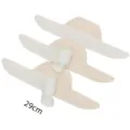 Disposable hat sweat pads and collar sweat absorbing liners 29cm anti-dirty 3pcs set - Collar Anti-Sweat Pad / 29cm / White