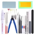 27-teiliges Modellbauer Werkzeugset fuer architektonische Reparatur und Basteln - 27-teiliges Set