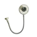 Adjustable 360 degree torque angle gauge with flexible hose and clear scale dial for auto repair. - 37*6.6*5.2cm