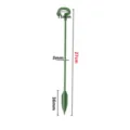 Garden orchid support stake plant stem holder green plastic flower support rod 27cm size - Style B / 27cm / Green