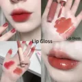 Διπλό lip gloss SHAQINUO, γυαλιστερό φινίρισμα νερού και ματ κραγιόν βελούδου, απόχρωση 03. - Ροζ των Άνετων Διακοπών