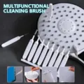 Set de cepillos de limpieza multifuncionales para ranuras de cabezales de ducha. - 10 Piezas