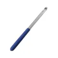 Telescopische aanwijsstok met blauw spons handvat roestvrij staal uitschuifbare leidingstok - 1.2m / Blauw