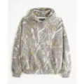 Grey camo hoodie men casual streetwear long sleeve hooded sweatshirt 3d tree print pullover - Grey Branches 2