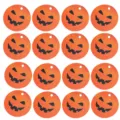 Ετικέτες δώρου κολοκύθας Halloween στρογγυλές χάρτινες για γιορτινή διακόσμηση - 05