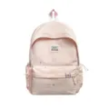 Joli sac à dos rose pour filles avec broderie d'ours et grande capacité style collège. - Sac Seul / Rose