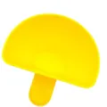 Clip-on kitchen condiment dish mini dip bowl multi-functional yellow tableware accessory - Yellow
