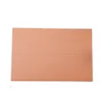 Tovaglietta americana quadrata in pelle impermeabile resistente al calore per cucina - 45x30cm / Rosa