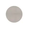 Tovaglietta rotonda in ecopelle grigia, sottopentola impermeabile e termoresistente per casa. - 10cm Sottobicchiere / grigio-bianco