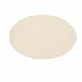 Ovale Kunstleder Tischset beige Tischmatten wasserdicht hitzebeständig 45x30cm - Beige Schleife Oval