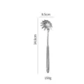Pala per spaghetti in acciaio inox cucchiaio scolapasta utensile da cucina 8.5x34.8cm 150g - Servi spaghetti