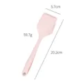 Rosa Mini Silikon Spatel Kuechenutensil fuer Antihaft Kochgeschirr Backwerkzeug 20.2cm lang. - Pfannenwender / Rosa