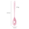 Rosa Silikon Spaghettilöffel, hitzebeständiger Küchenhelfer zum Kochen von Nudeln. - Pastalöffel / Rosa