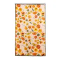 Retro sunflower print long scarf, lightweight spring and summer fashion neckerchief for women. - Sunny Sunflower