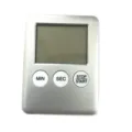 Silberner digitaler Küchenuhr LCD-Display Countdown Timer Tragbarer Kochwecker SKU - Silber