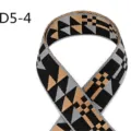 5cm εθνοτικό jacquard υφασμάτινο λουρί βαμβακερό πολυεστέρας χοντρή ζώνη λεπτομέρεια - D5-4