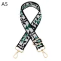 Ethnic style woven bag strap replacement adjustable crossbody shoulder strap for women - A5
