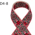 Ethnic style jacquard webbing strap for bag garment DIY crafting multi-color 5cm wide 1pc - Ethnic Jacquard Style (D4-8)