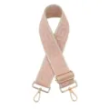 Belle bandoulière de rechange tissée et réglable pour sac à main en couleur rose. - E-21
