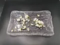 Japanischer Stil transparente Glasschale dekorative Platte Dessert Salat Teller Geschirr - Gletscher Glasplatte