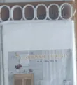 White waterproof shower curtain 180x180cm with plastic rings for modern bathroom decoration. - 180*180cm / Pure White