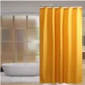 Solid yellow shower curtain waterproof PEVA bathroom partition curtain for home hotel. - 180*180cm / Earthy Yellow