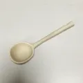 Japanischer Stil grober Keramiklöffel Retro Geschirr kleine Suppenlöffel Länge 17 cm - Handgefertigter Löffel