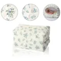Quilted floral cosmetic bag, large capacity travel makeup pouch with ring zipper pull. - Gourd Flower Quilted Padded Cosmetic Bag