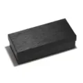 Black rectangular gift box packaging container for small items storage or display use. - Lid Box