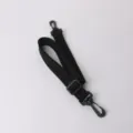 Black adjustable replacement shoulder strap with plastic swivel hooks for bags and cases. - Tennis Racket Protective Cover Dedicated Strap