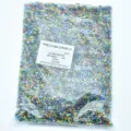 Czech glass seed beads 6/0 multi-color mix craft beads 500g bag for DIY jewelry making - 3.7-4.3mm / 6-00007