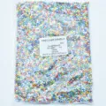 Czech glass seed beads multicolored mix 7/0 size crafting beads wholesale package 500g - 3.2-3.7mm / 7-00008