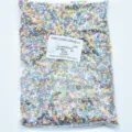 Multi-color glass seed beads mix 8/0 craft beads for DIY jewelry making and beading projects. - 2.8-3.2mm / 8-00008