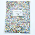 Mélange de perles de verre tchèques colorées, taille 7/0 emballage transparent 500g - 3.2-3.7mm / 7-19690