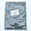 Detailed view of mixed color Czech glass beads in sealed package, perfect for DIY jewelry making. - 4.3-4.8mm / 5-19691