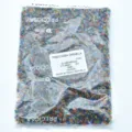 Detailed shot of mixed color Czech glass beads in a transparent package, size 8/0. - 2.8-3.2mm / 8-19691