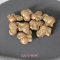 Czech glass elephant beads protein gilt handmade DIY jewelry pendant crafting material - 02010-96991
