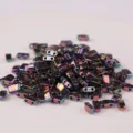 Miyuki Tila Beads Metallic Rainbow Two Hole DIY Jewelry Crafting Accessories Set - HTL-1893