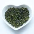 Miyuki triangle seed beads 5mm green purple iridescent beads DIY jewelry making 100g pack - Color TR05-1814