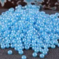 Miyuki 2mm Japanese glass seed beads pearl light blue bulk for DIY jewelry making accessories - RR11/0-433