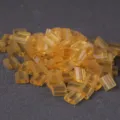 Yellow transparent Tila square two hole beads, 10g loose glass craft beads for DIY jewelry making. - 10.00g / TILA-132